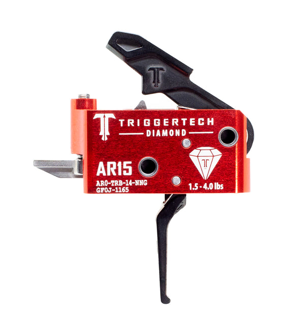 Skeletonized Face Lever edition - AR-15 Diamond Trigger (Two-Stage)