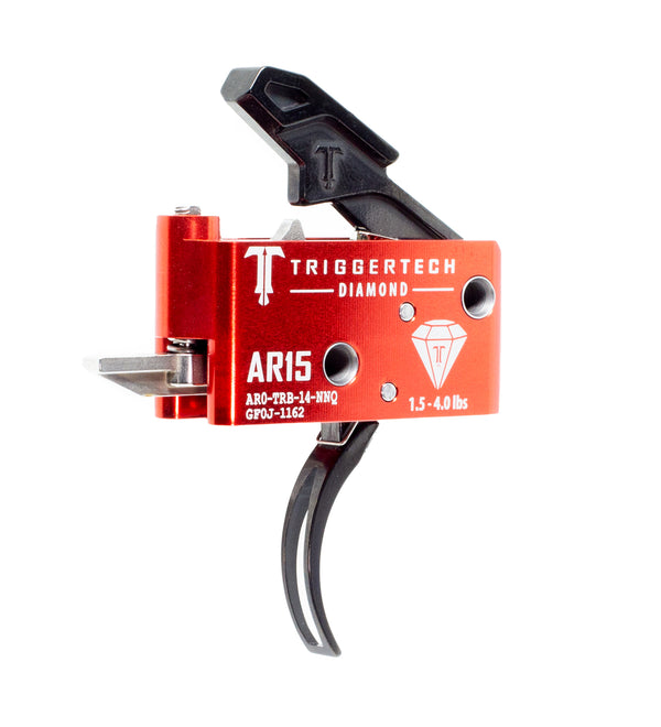 Skeletonized Face Lever edition - AR-15 Diamond Trigger (Two-Stage)
