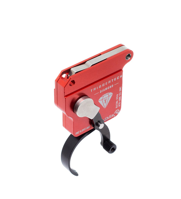 Remington 700 Diamond Trigger Bottom Safety - Traditional Curved Lever Only
