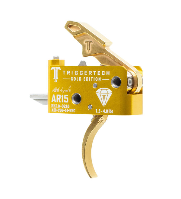 AR-15 Diamond Trigger GOLD EDITION (Two-Stage)