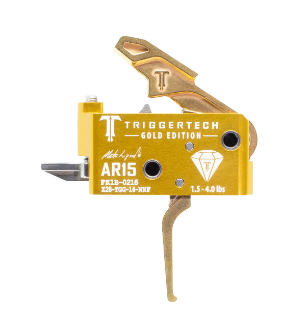 AR-15 Diamond Trigger GOLD EDITION (Two-Stage)