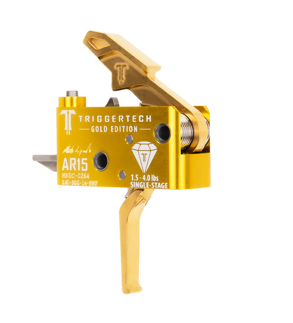 AR-15 Diamond Trigger GOLD EDITION (Single-Stage)